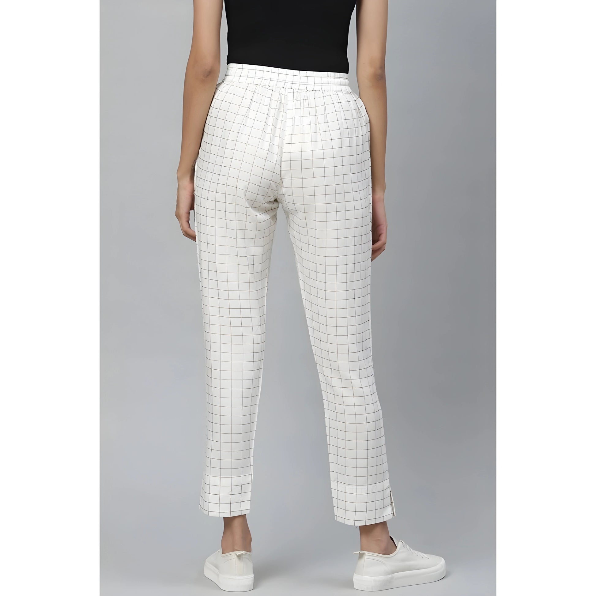 Aster Checked Trousers