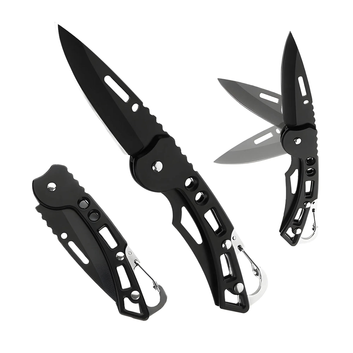Onyx Essential Stainless Steel Keychain Pocket Knife