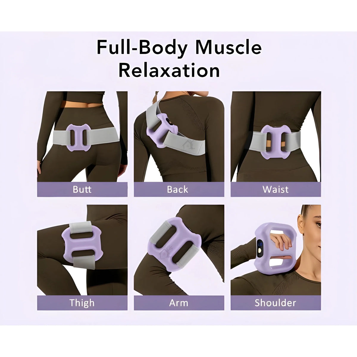 Sapphire Essential Plastic Fascial Ring Massager