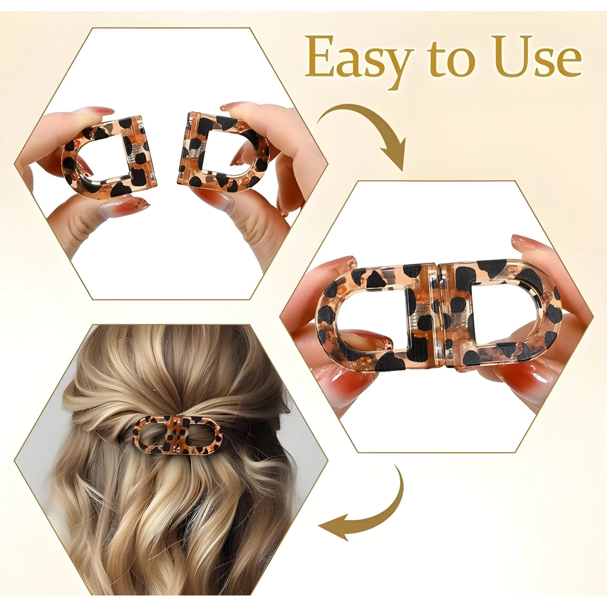 Prism Essential Plastic Magnetic Hair Clip