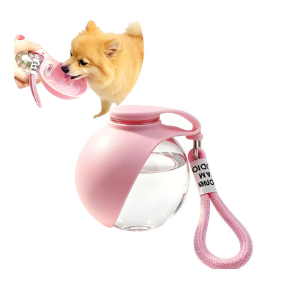 Rose Essential Plastic-Silicone Dog Water Dispenser