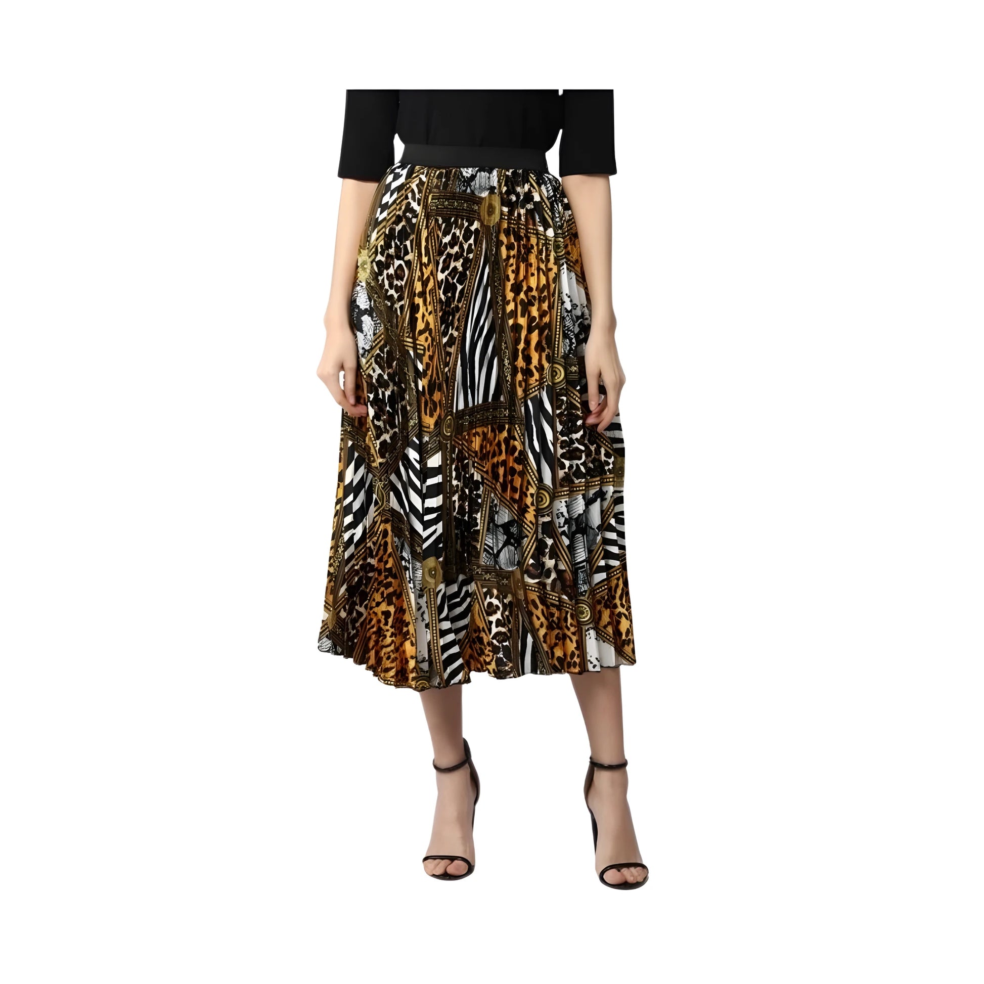Pearl Pleated Skirt