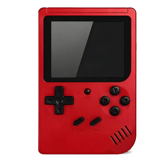 Plastic Retro Handheld Gaming Console for Kids (Red)