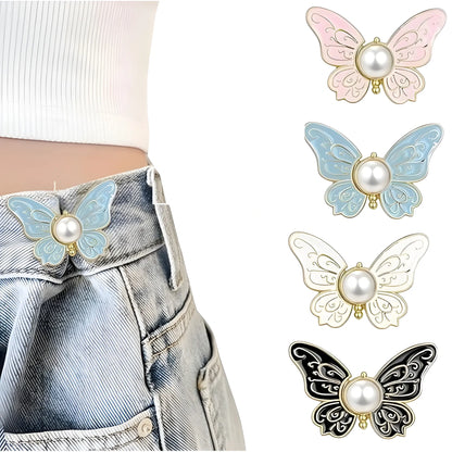 Prism Essential Pack of 2 Jeans Clip Butterfly