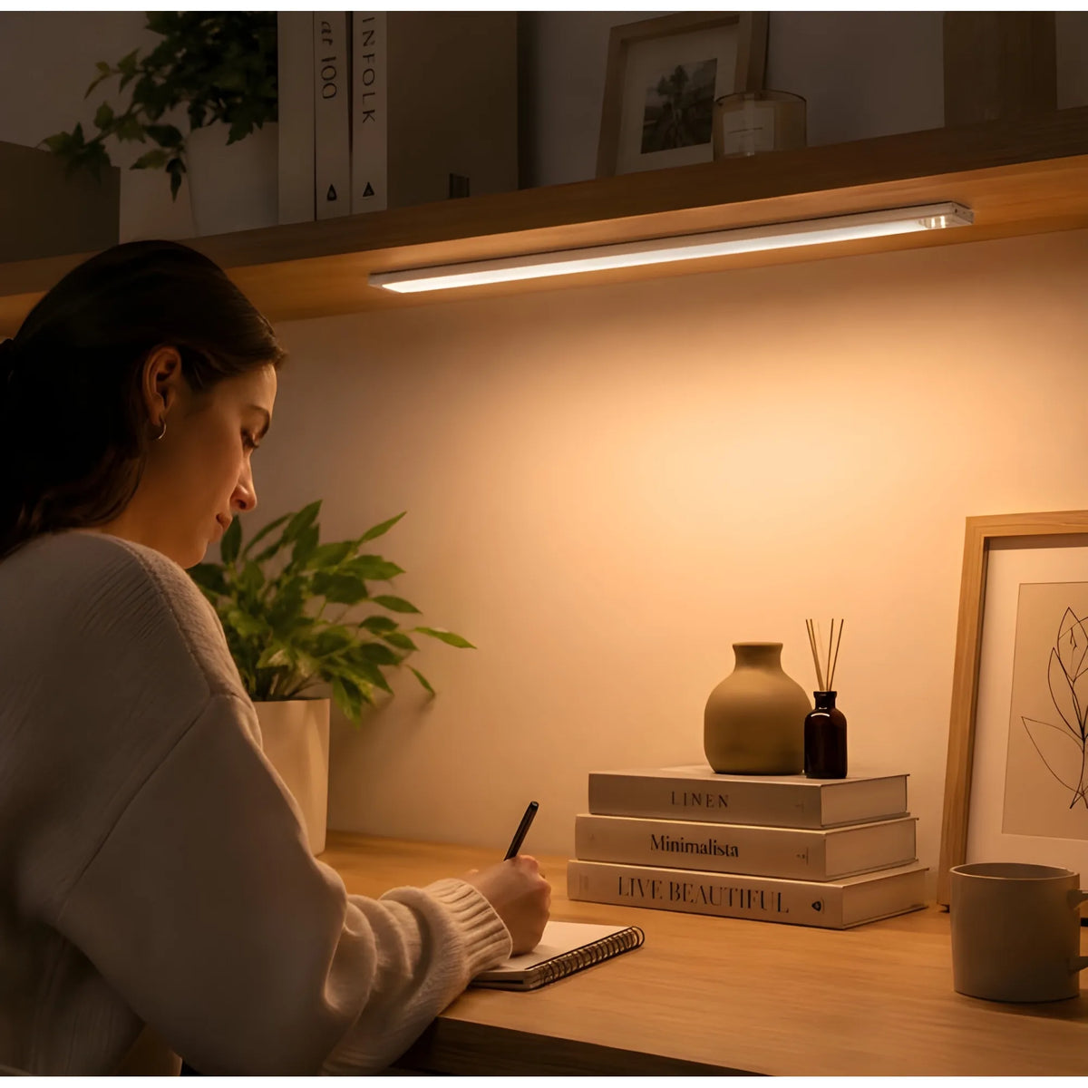 Pearl Essential Metal Wireless Under Cabinet Light