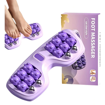 Amethyst Essential Portable Double Foot Massage Roller