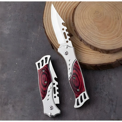 Sterling Essential Stainless Steel, Wood Knife With Wooden Handle