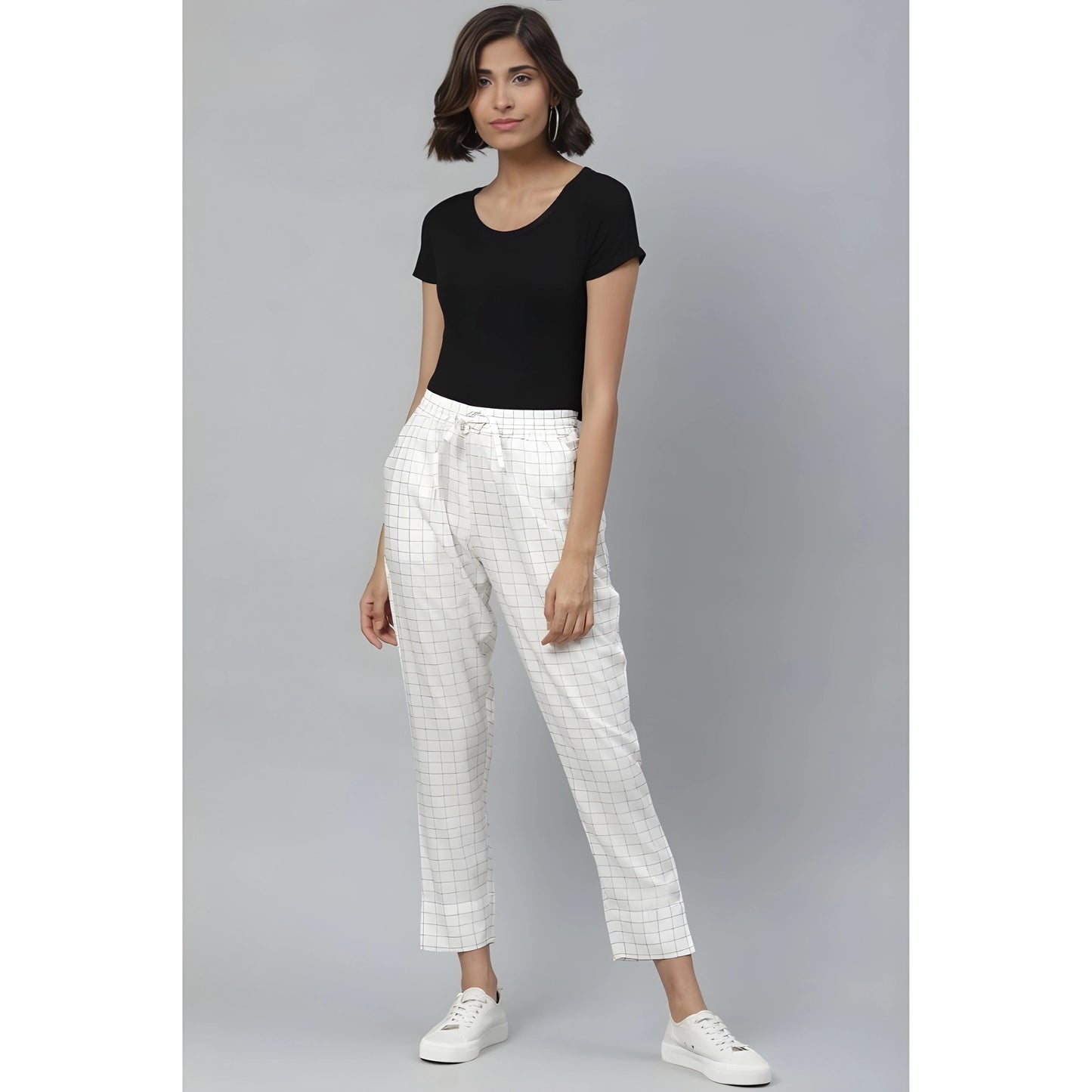 Aster Checked Trousers