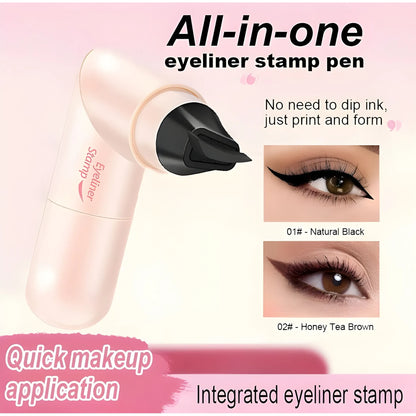 Onyx Essential Plastic Winged Eyeliner Stamp