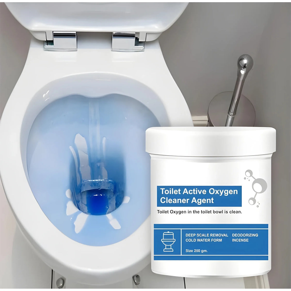 Pearl Essential Plastic Toilet Active Oxygen Cleaner Liquid