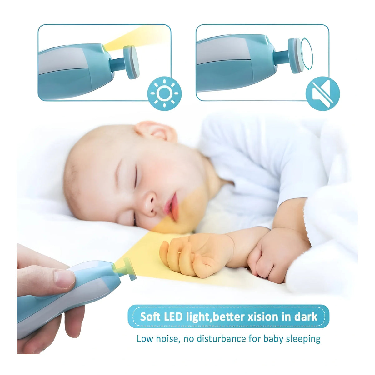 Pearl Essential Plastic Baby Nail Trimmer