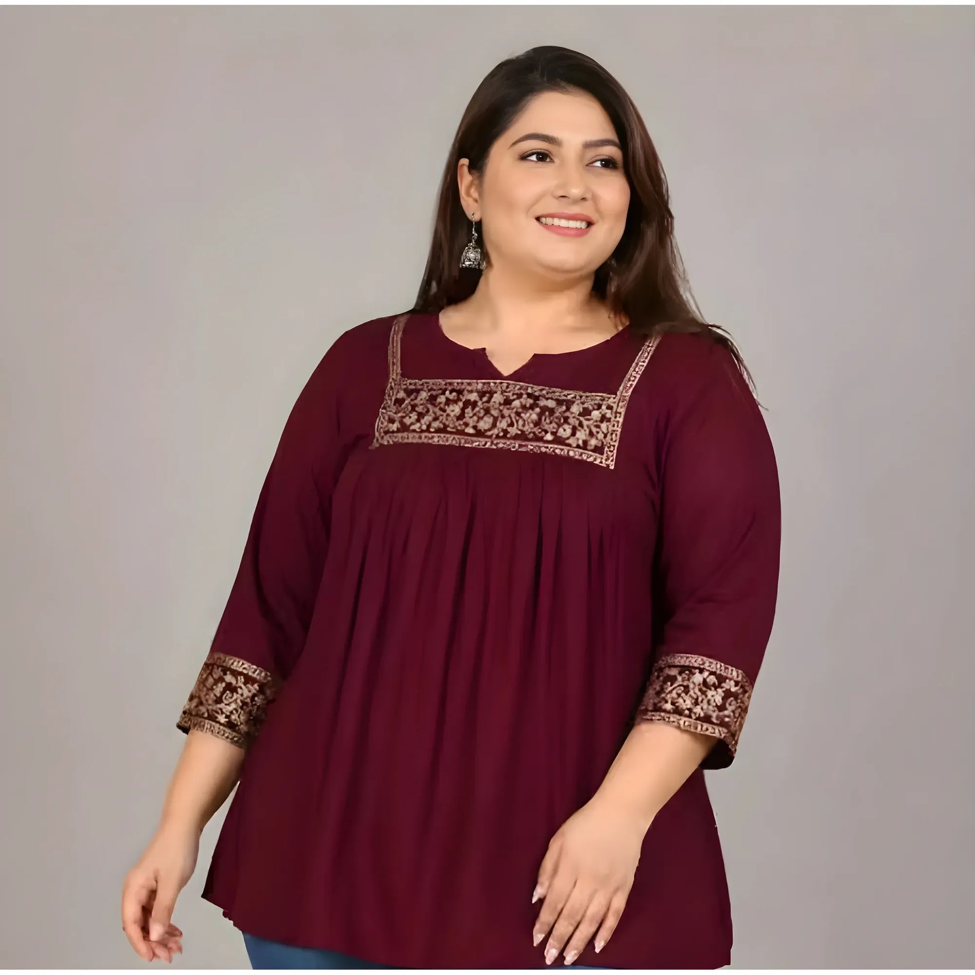 Faye Ethnic Motif Tunic