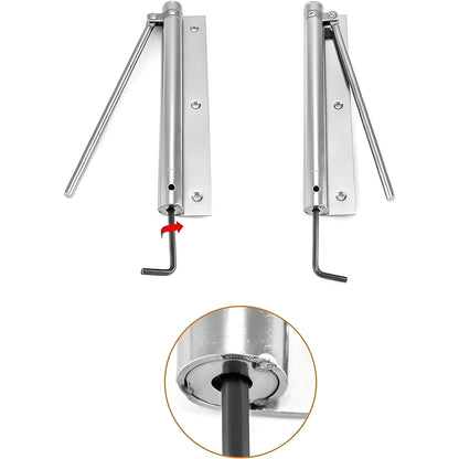 Sterling Essential Automatic Door Closer Hinge Lock