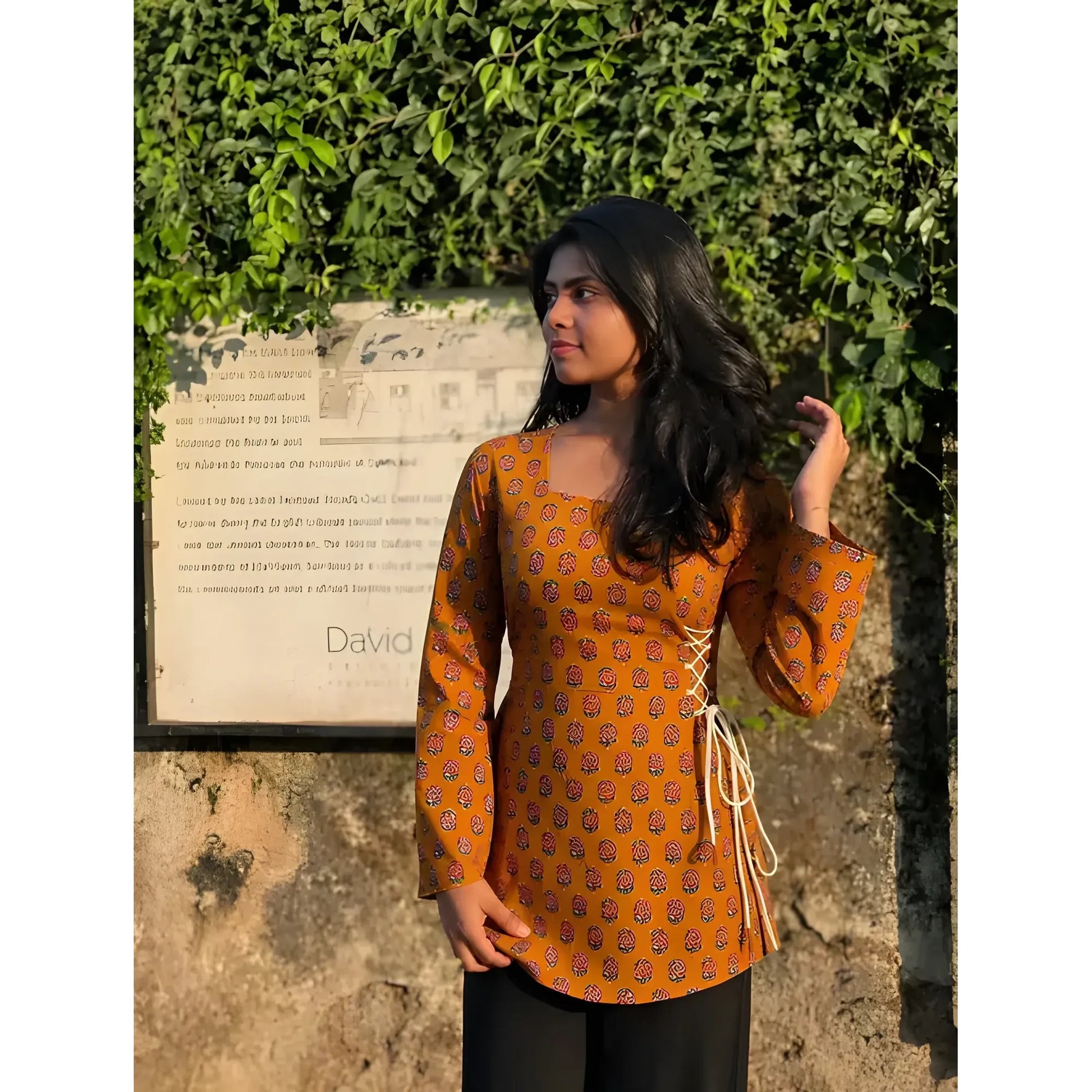 Gia Ethnic Motif Tunic