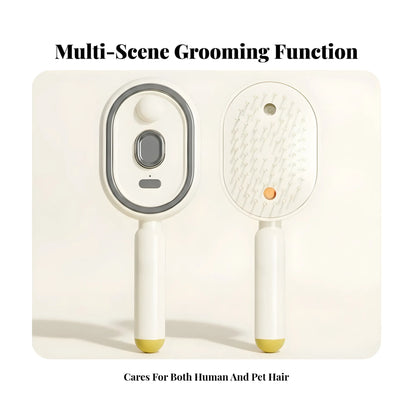 Prism Essential Plastic Handheld Steam Hair Brush Comb