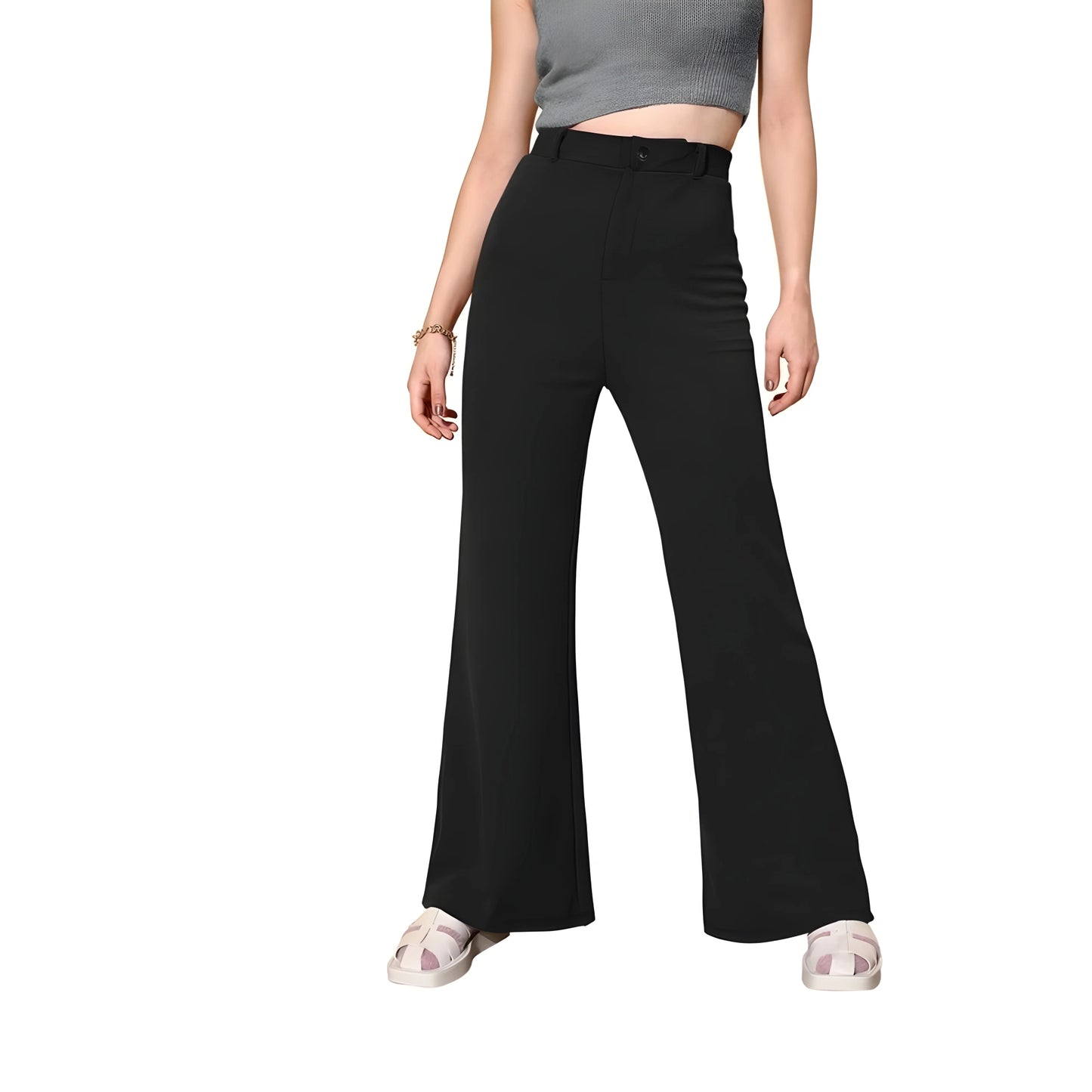Kaia Cow Pattern Trousers