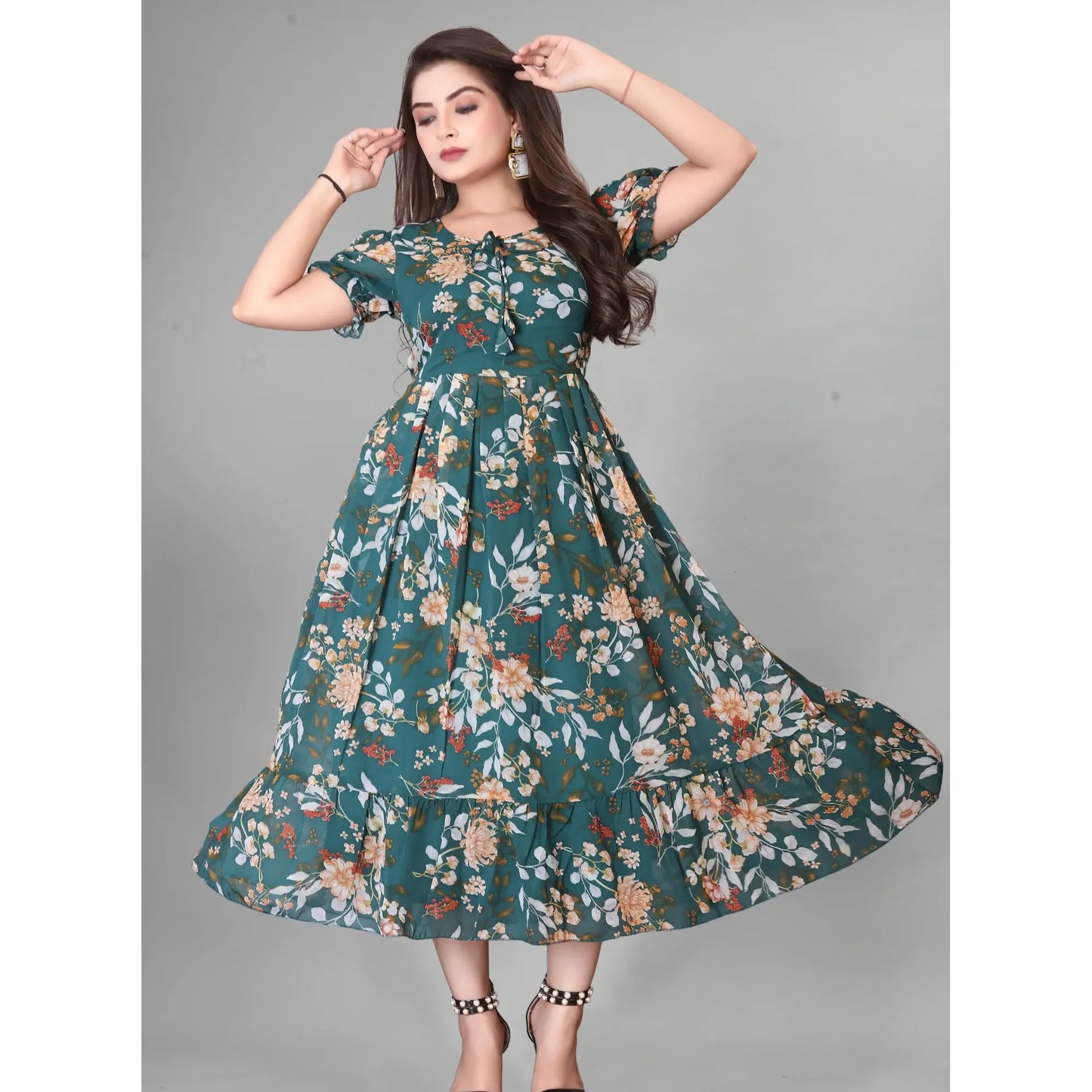 +3 More 00h : 14m : 51s Urbane Sensational Women Dresses