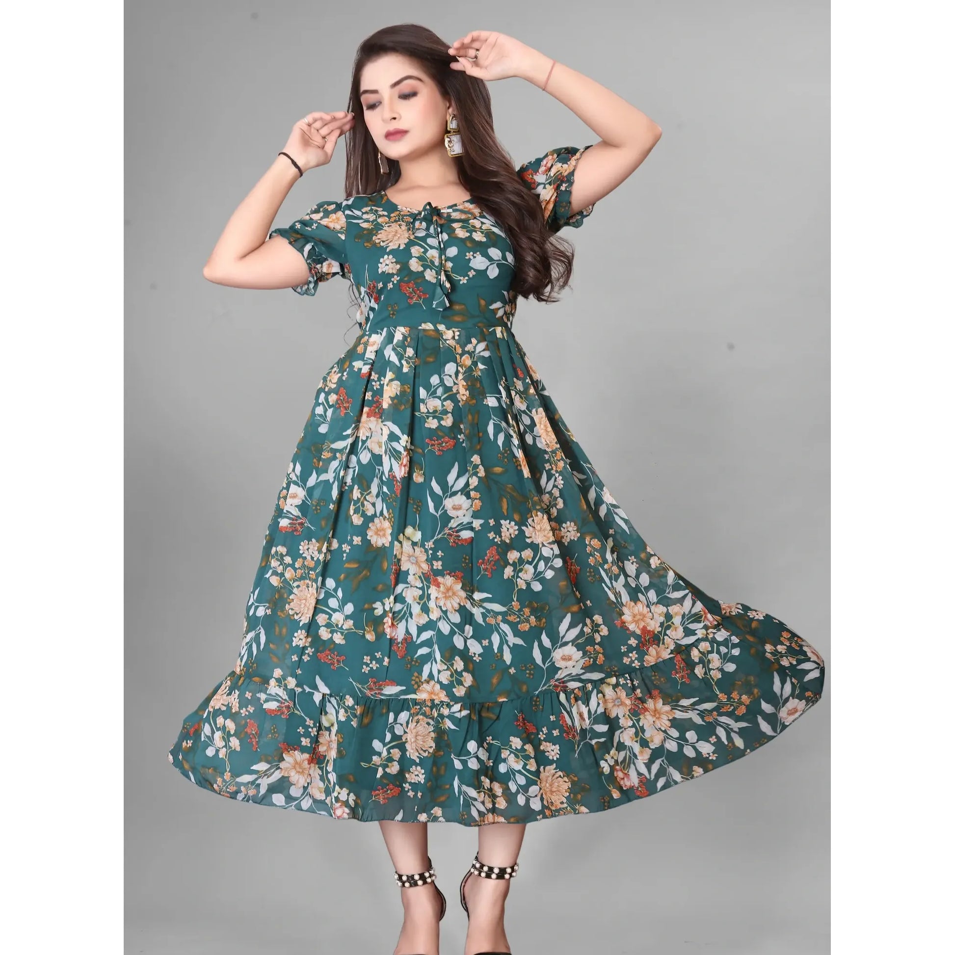 +3 More 00h : 14m : 51s Urbane Sensational Women Dresses