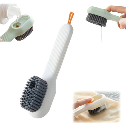 Prism Essential Pack of 2 Soap Dispensing Cleaning Brush