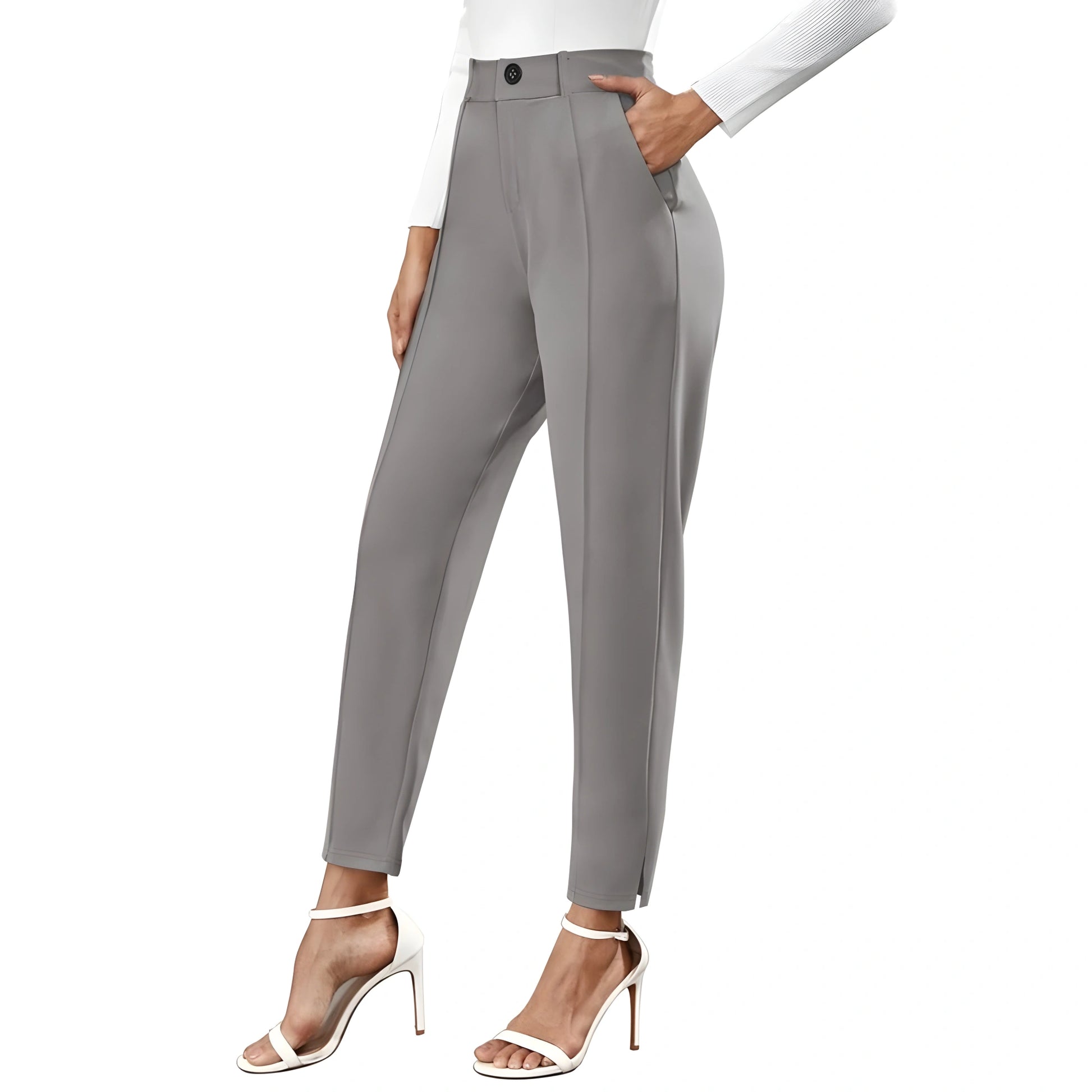 Viora Solid Trousers