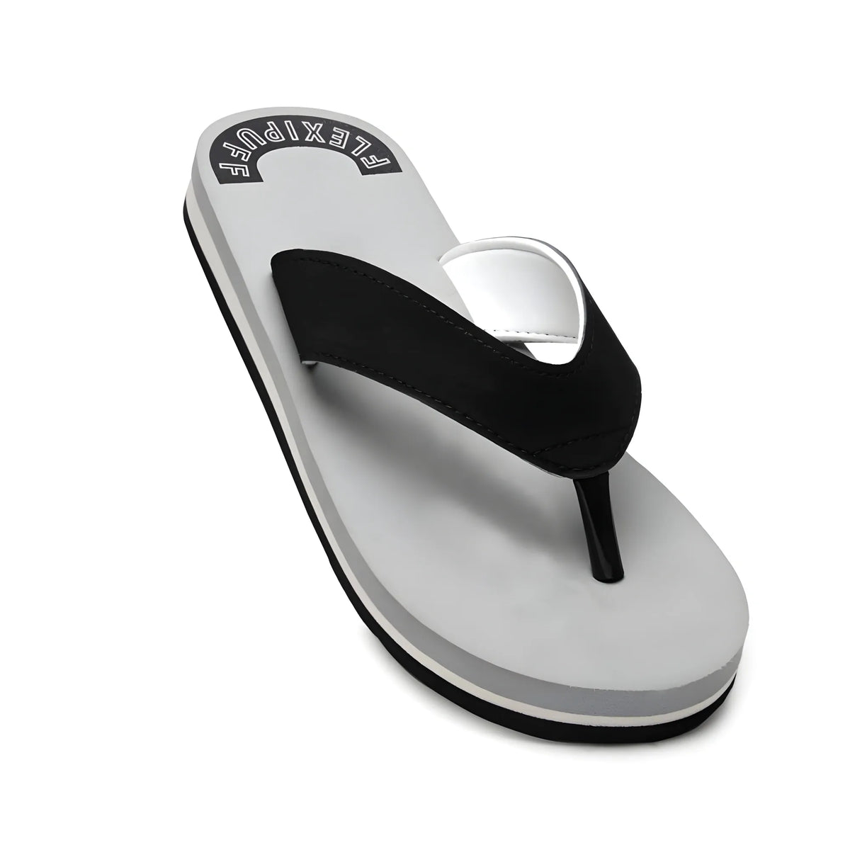 Unisex Rubber Men's Slippers for Ultimate Comfort (Grey)