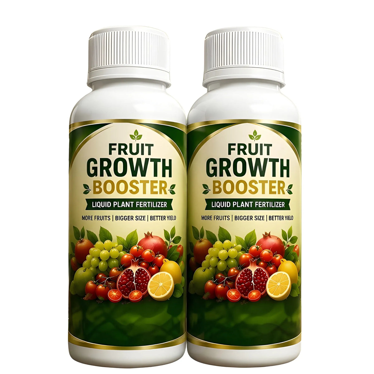 Signature Essential Pack of 2 Fruit Growth Booster Liquid Plant Fertilizer Bottles - 100 ML