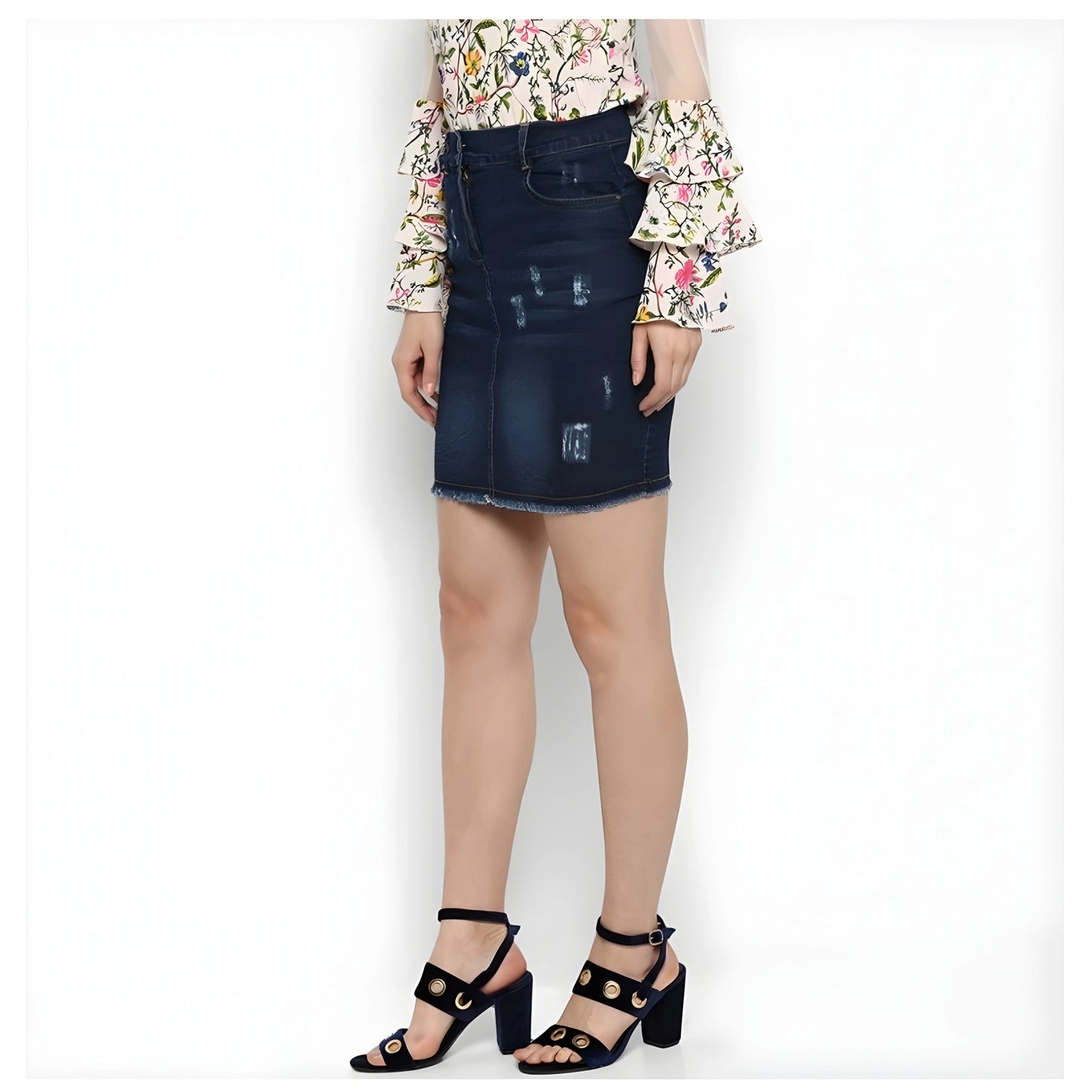 Briar Distressed Skirt
