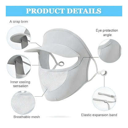 Prism Essential Elastic Women Cap With Mask