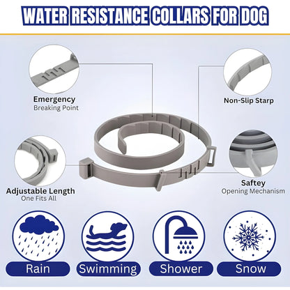 Slate Essential Silicone Dog Flea Collar