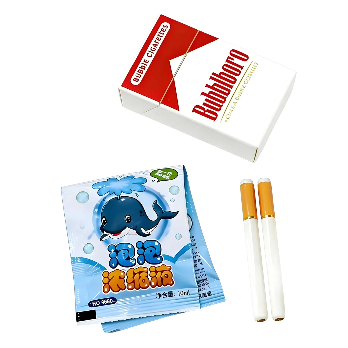 Pearl Essential Plastic Bubble Cigarette Toy Kit