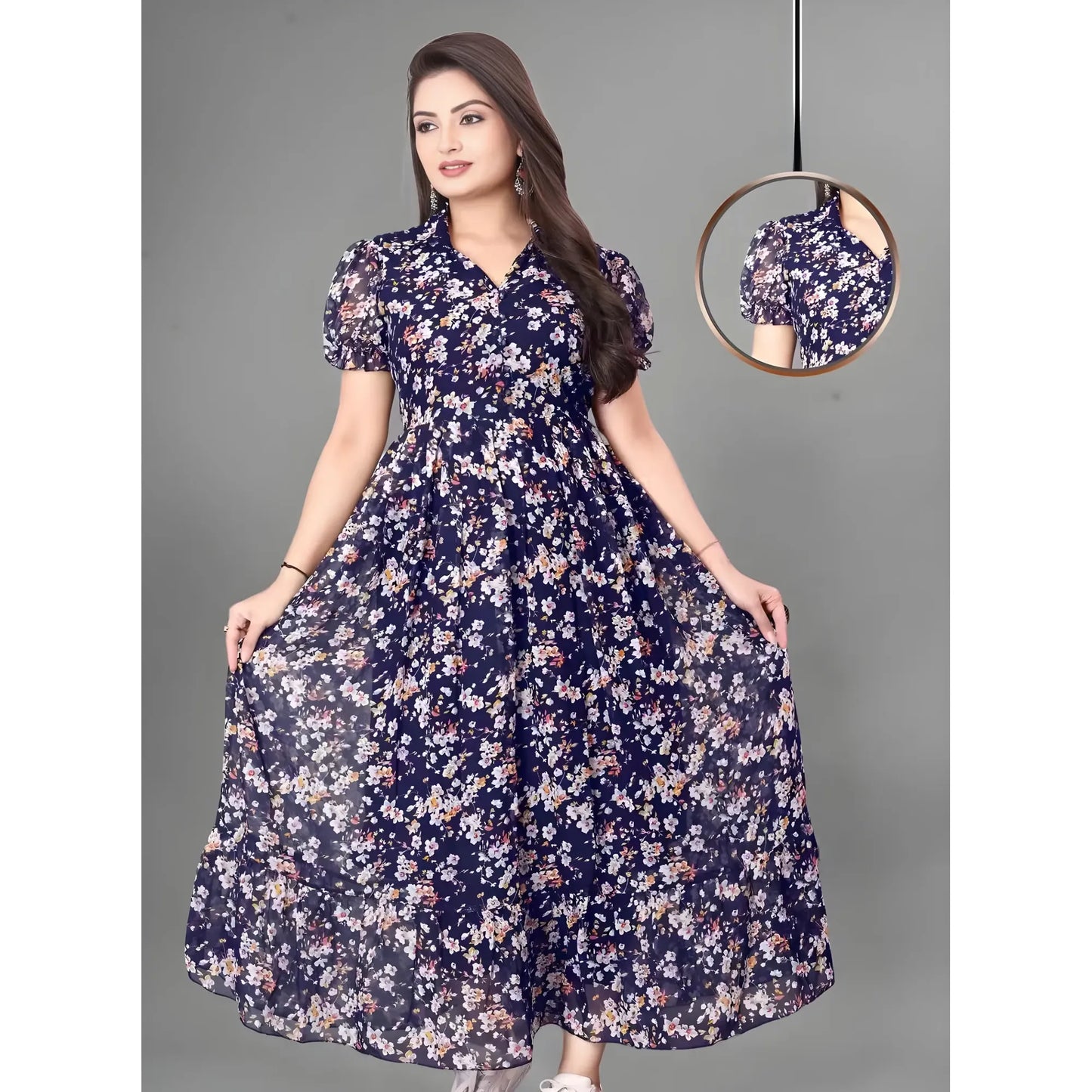 Nila Floral Maxi Dress