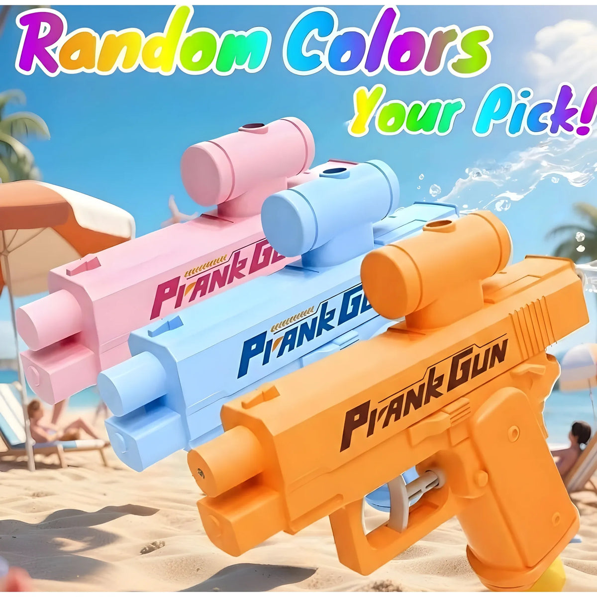 Prism Essential Plastic Prank Water Gun Toy