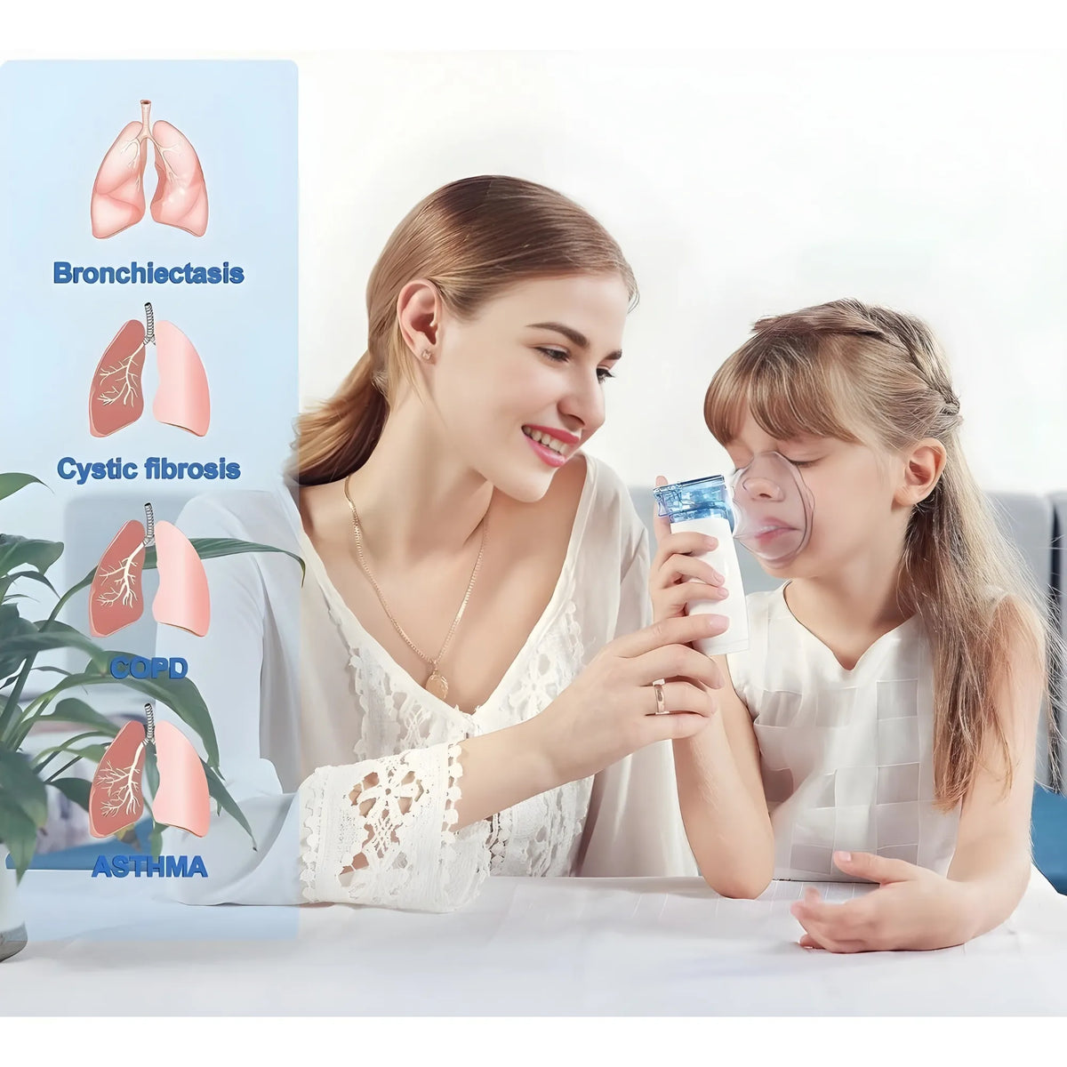 Prism Essential Mini Portable Mesh Nebulizer