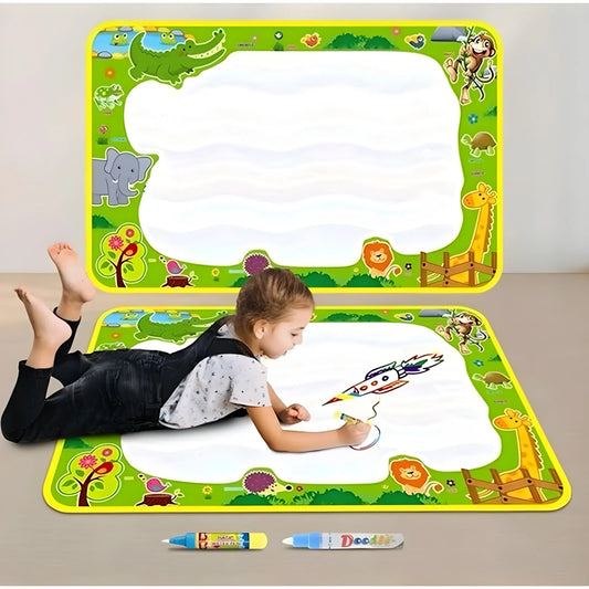 Kids Magic Water Drawing Mat (Multicolor)