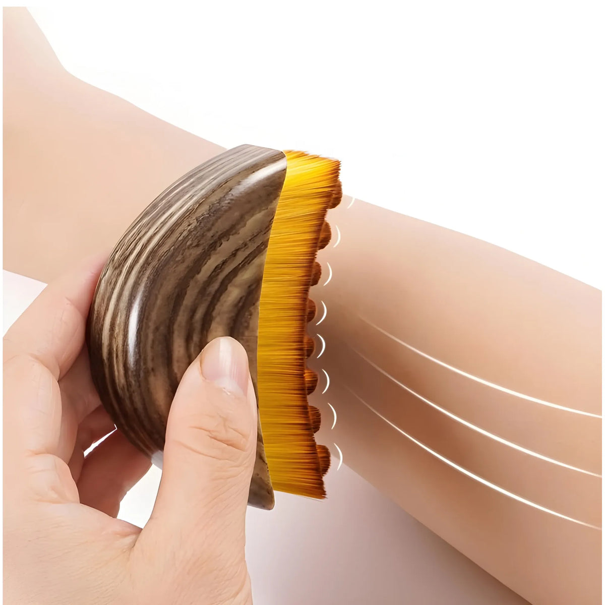 Umber Essential Lymphatic Contour Face Brush