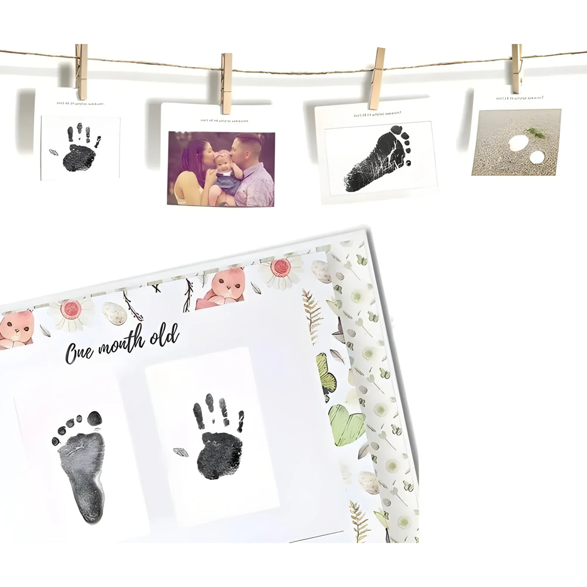 Pearl Essential Baby Hand and Footprint
