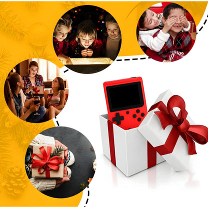 Crystal Essential Plastic Retro Handheld Gaming Console for Kids
