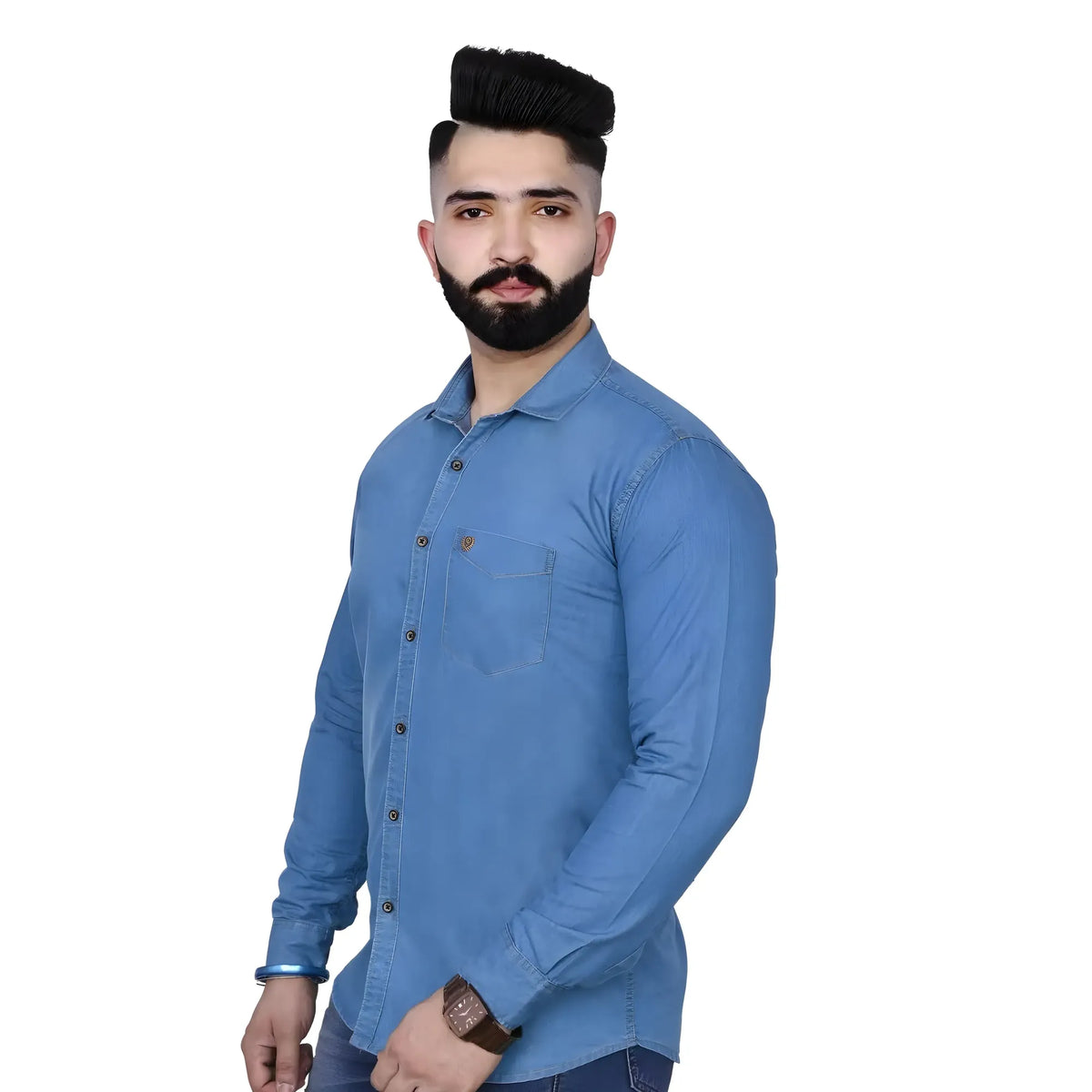 Seraya Washed Denim Shirt