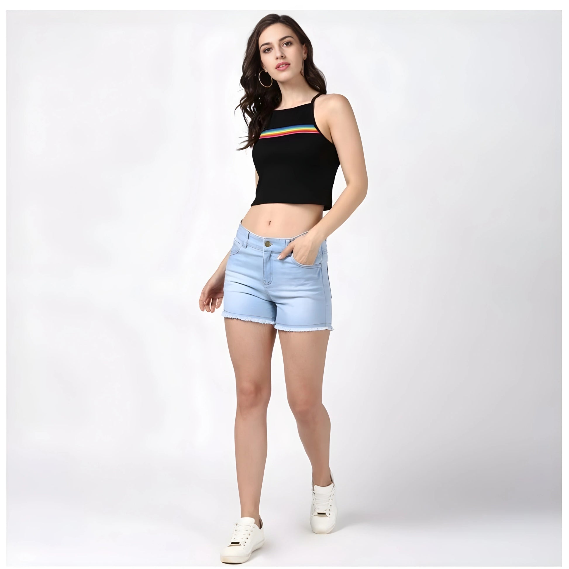 Mila Solid Shorts