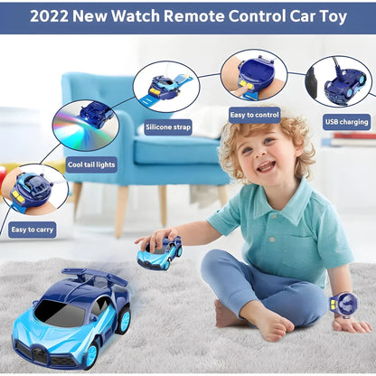Sapphire Essential Plastic Mini RC Car Watch Toy