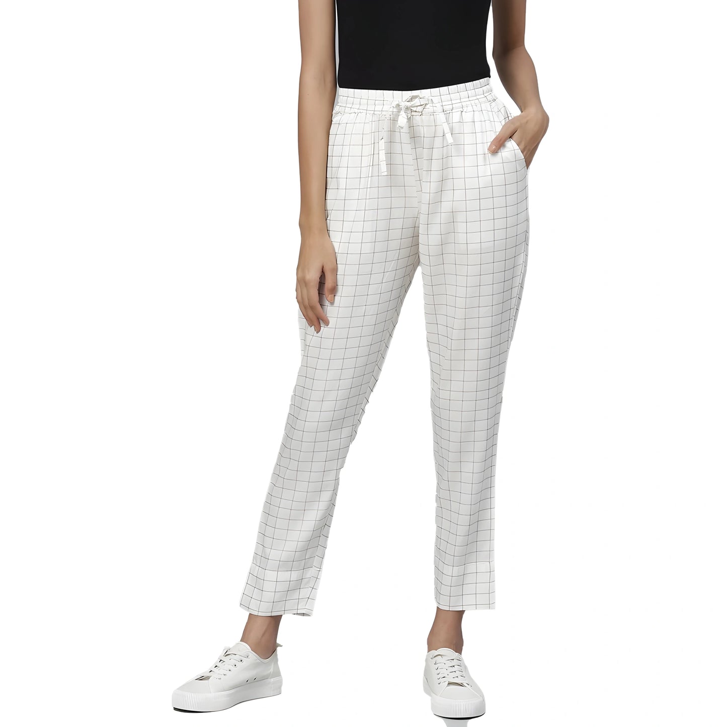 Aster Checked Trousers