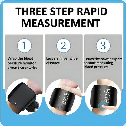 Onyx Essential Plastic Digital Wrist Blood Pressure Monitor