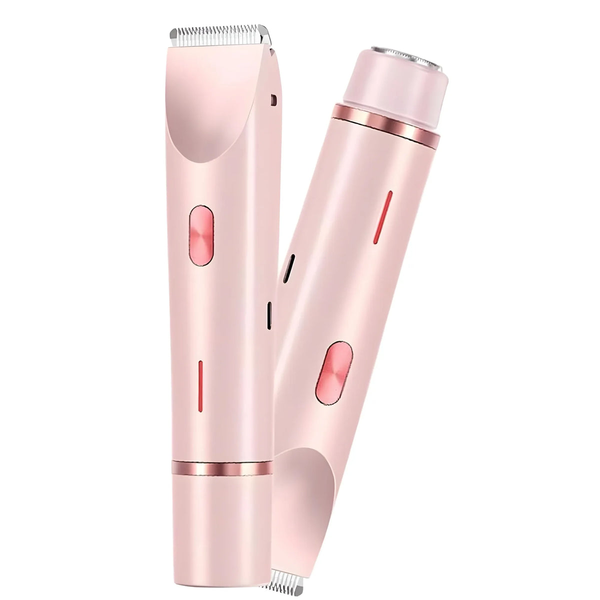 Rose Essential Plastic-Stainless Steel Dual Head Electric Shaver