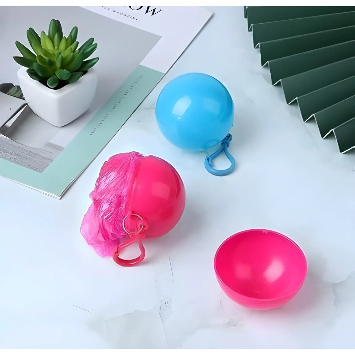 Prism Essential Pack of 2 Plastic Raincoat Ball