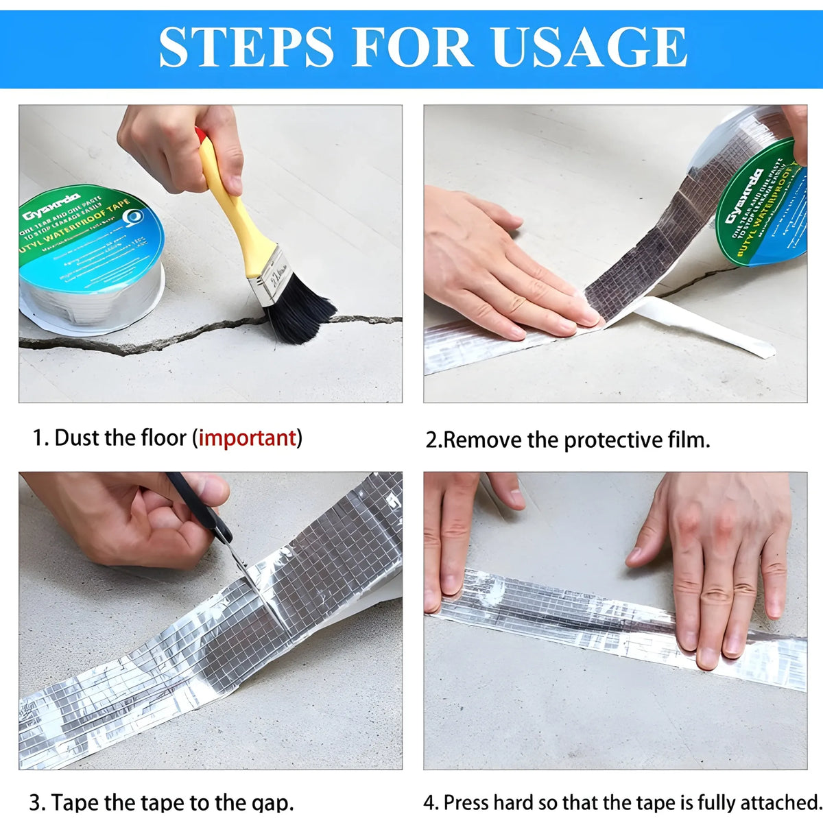 Sterling Essential Aluminium Waterproof Foil Tape (2 Inch)