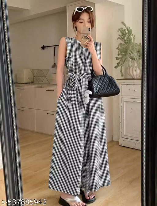 Elowen Solid Maxi Jumpsuit
