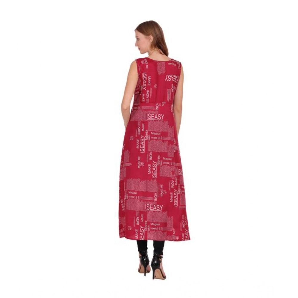 Maroon Dress 19 - Navura