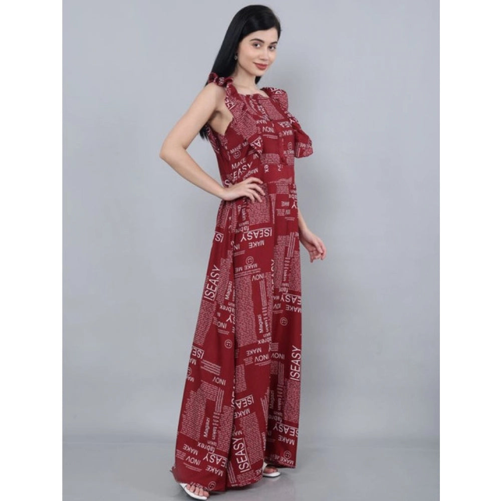 Maroon Dress 21 - Navura