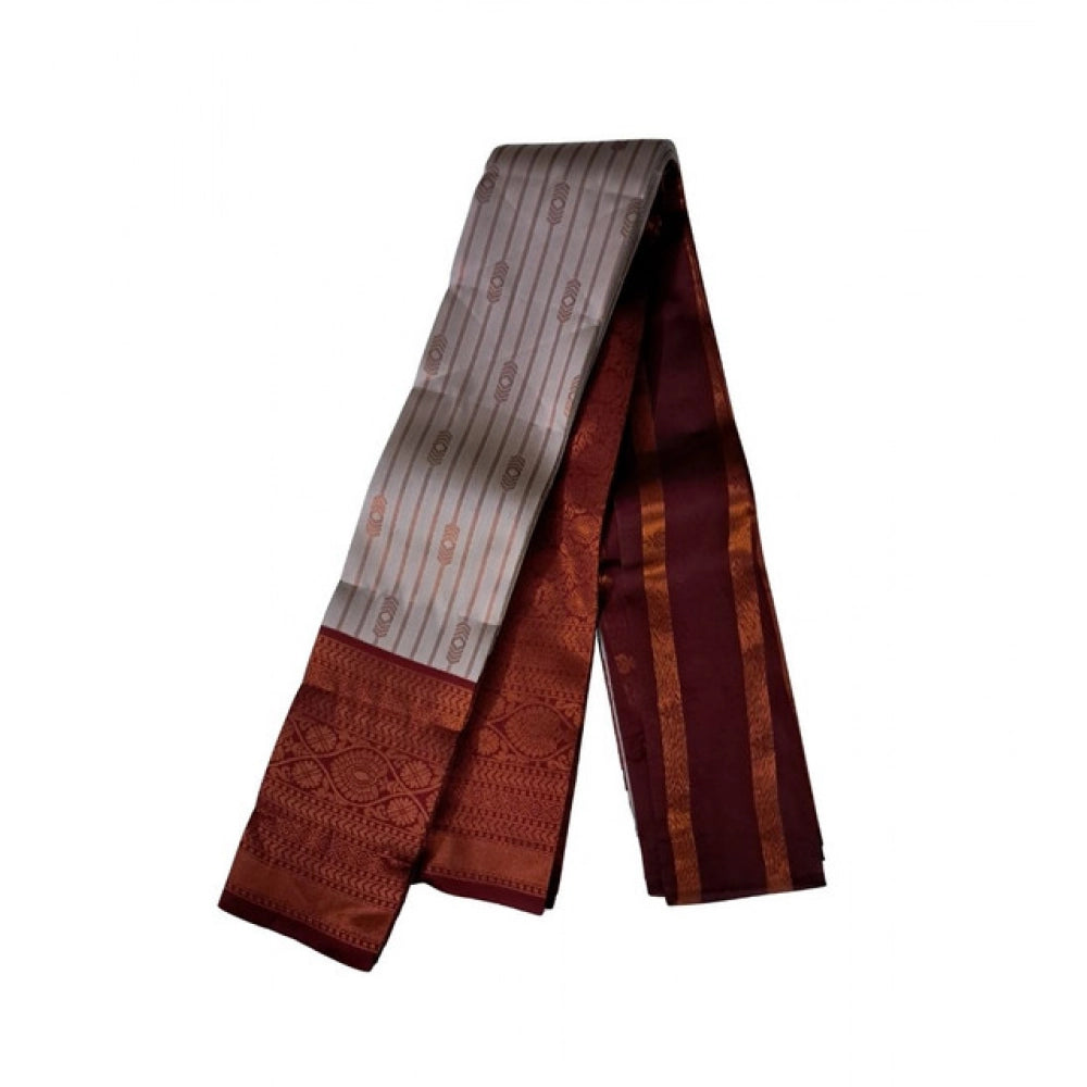 Women's Soft Silk Wooven Saree With Unstitched Blouse 5.5mtr (multicolor) | Women Signature Collection