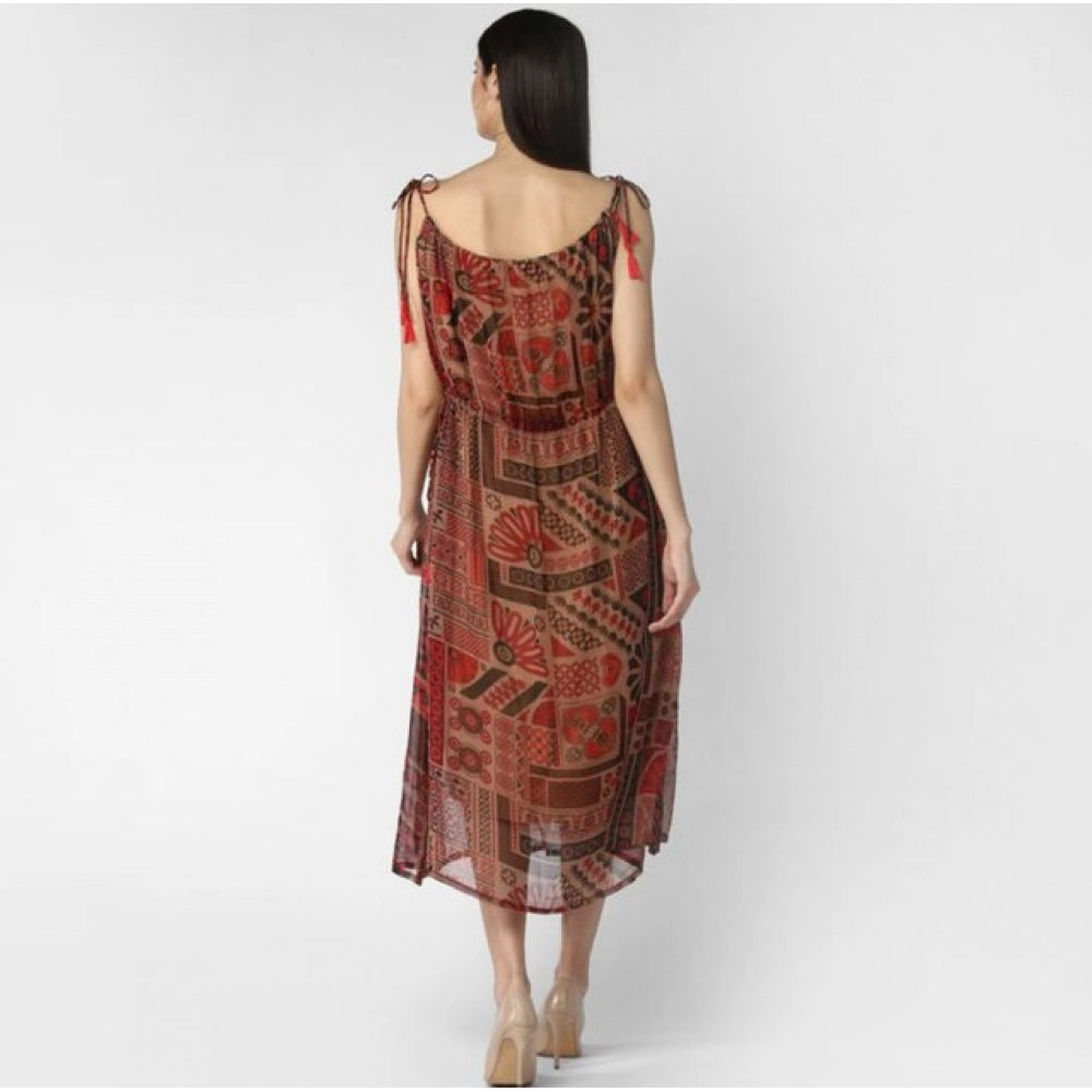 Maroon Dress 24 - Navura